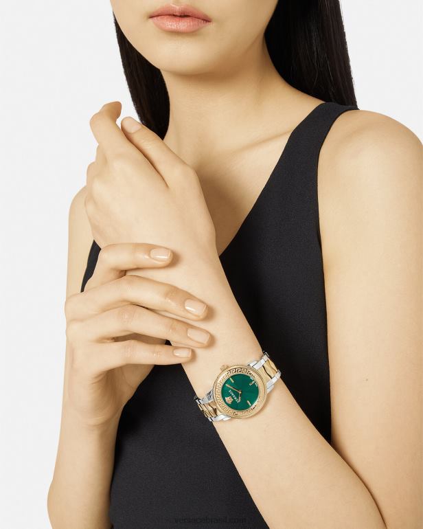 acessórios P2TX968 Versace relógio v-tributo pênalti mulheres