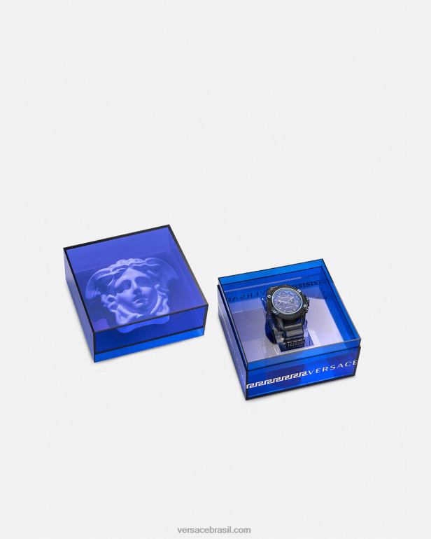 acessórios P2TX977 Versace ícone relógio ativo cinza mulheres