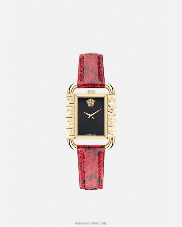 acessórios P2TX981 Versace relógio de talento vermelho mulheres