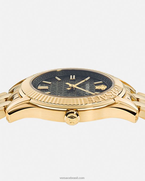 acessórios P2TX987 Versace relógio feminino Greca Time pênalti mulheres