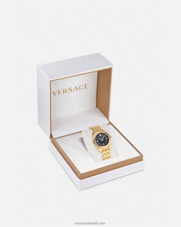 acessórios P2TX987 Versace relógio feminino Greca Time pênalti mulheres