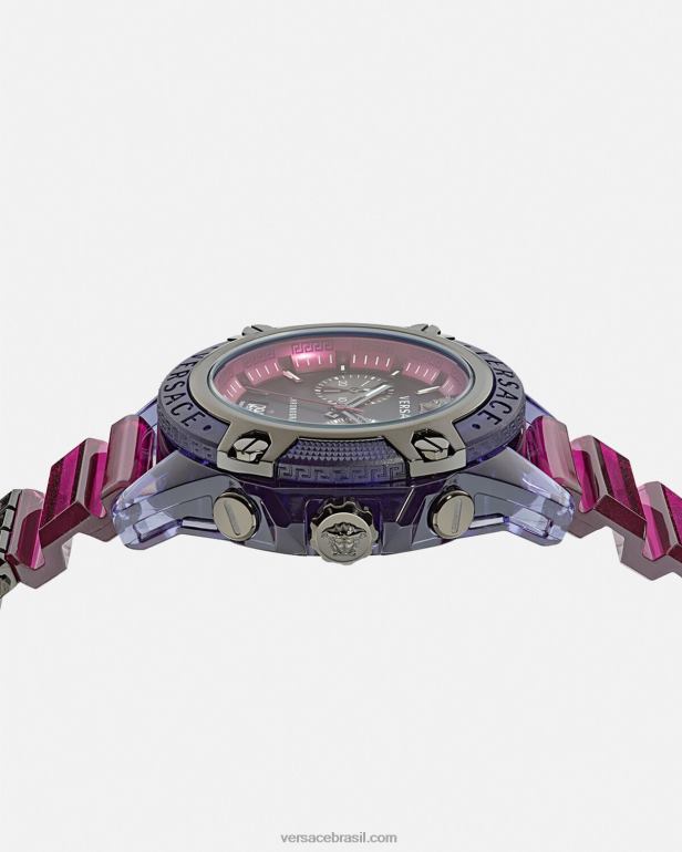 acessórios P2TX989 Versace ícone relógio ativo pênalti mulheres