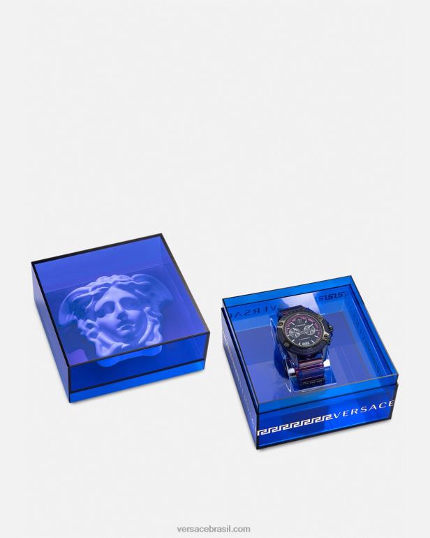 acessórios P2TX989 Versace ícone relógio ativo pênalti mulheres