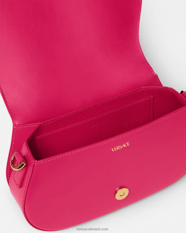 bolsas P2TX252 Versace bolsa de ombro deusa grega rosa mulheres