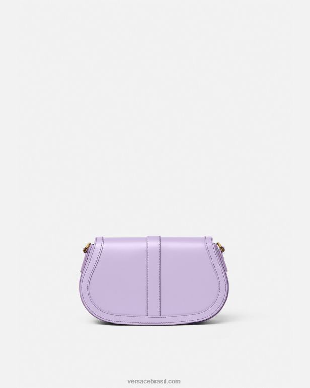bolsas P2TX265 Versace bolsa de ombro deusa grega lilás mulheres