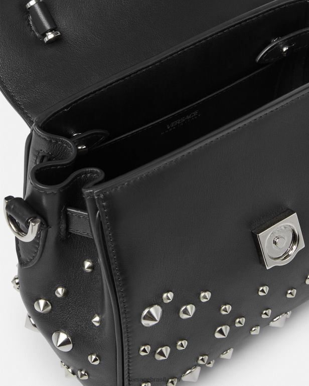 bolsas P2TX350 Versace bolsa pequena la medusa com pontas preto mulheres