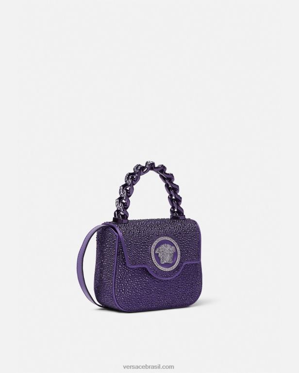 bolsas P2TX360 Versace bolsa mini la medusa cristal tolet mulheres