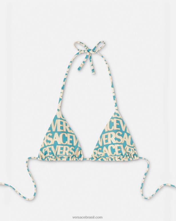 roupas íntimas e moda praia P2TX1127 Versace top de biquíni completo imprimir mulheres