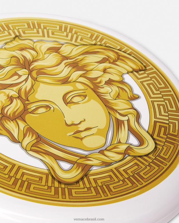 roupas íntimas e moda praia P2TX1211 Versace frisbee medusa branco mulheres