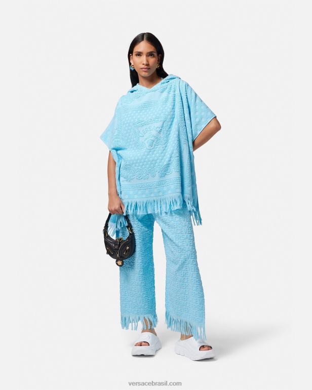 roupas íntimas e moda praia P2TX1192 Versace cobertura de toalha de borboletas tradicionais Uma cor mulheres