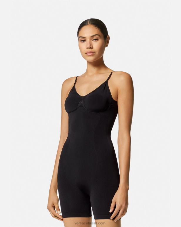 roupas íntimas e moda praia P2TX1064 Versace body modelador medusa preto mulheres