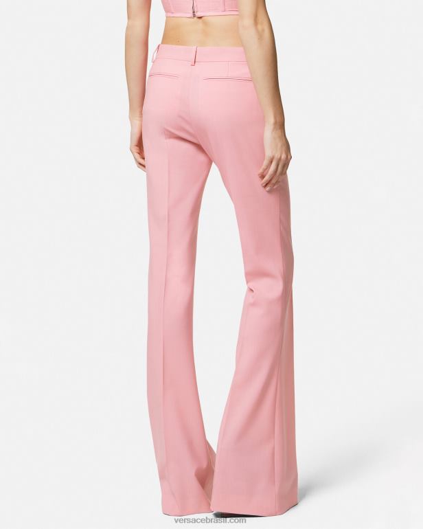 roupas P2TX120 Versace calças folgadas Uma cor mulheres