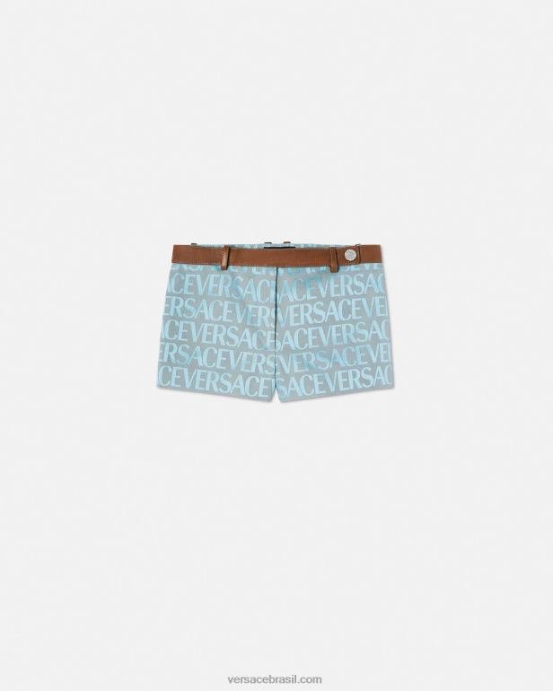 roupas P2TX194 Versace shorts completos imprimir mulheres