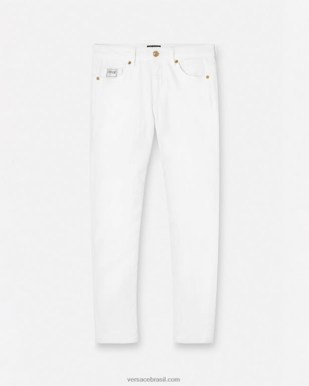 roupas P2TX2236 Versace jeans justos branco mulheres