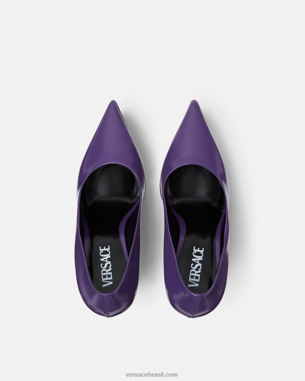 sapato P2TX492 Versace bombas de plataforma de tempestade tolet mulheres