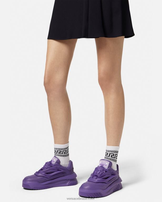 sapato P2TX511 Versace tênis odissea Uma cor mulheres